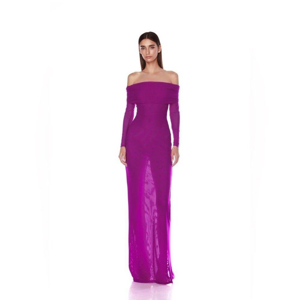 New Bronx and Banco MONICA OFF-SHOULDER GOWN